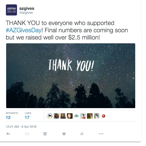 AZGives – Thank You!