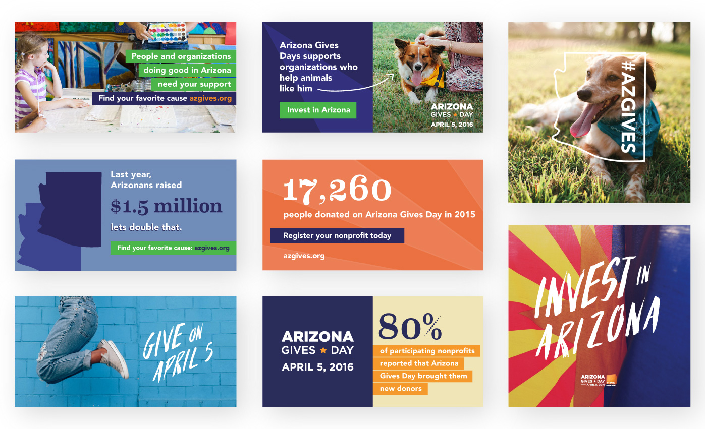 Arizona Gives Day – Social Graphics